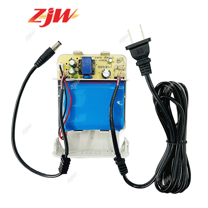 ZJW Uninterruptible Power Supply  12V 2A Mini UPS Battery Backup for CCTV Camera V380 Wifi Camera