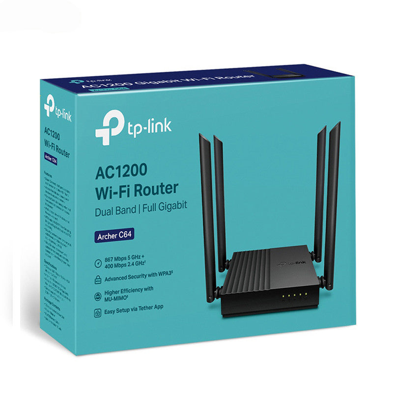 Archer C64 AC1200 Wireless MU-MIMO WiFi Router