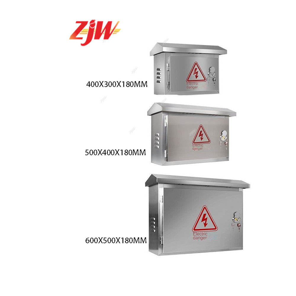ZJW Stainless Steel Distribution Box Outdoor Rain-proof High-voltage Junction Box Control