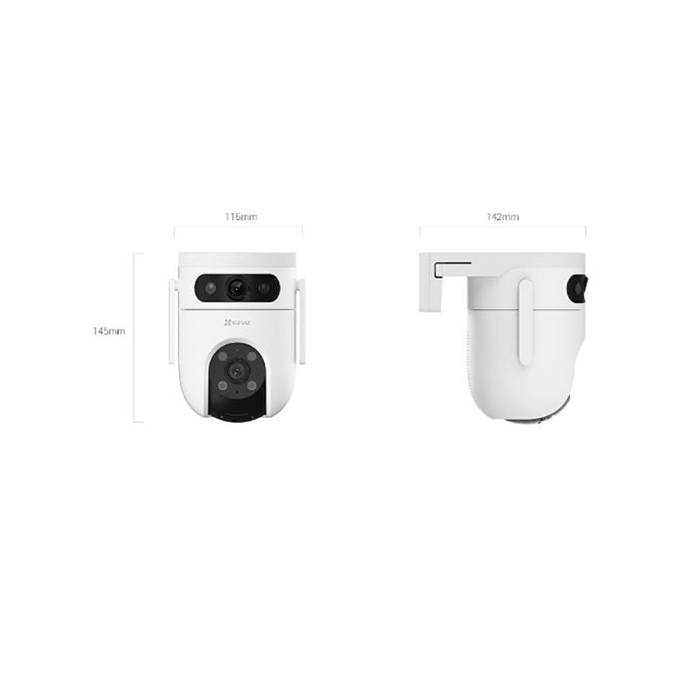 EZVIZ H9C 3+3MP CCTV Smart Home Camera Outdoor With Night Vision and WaterProof Panoramic View