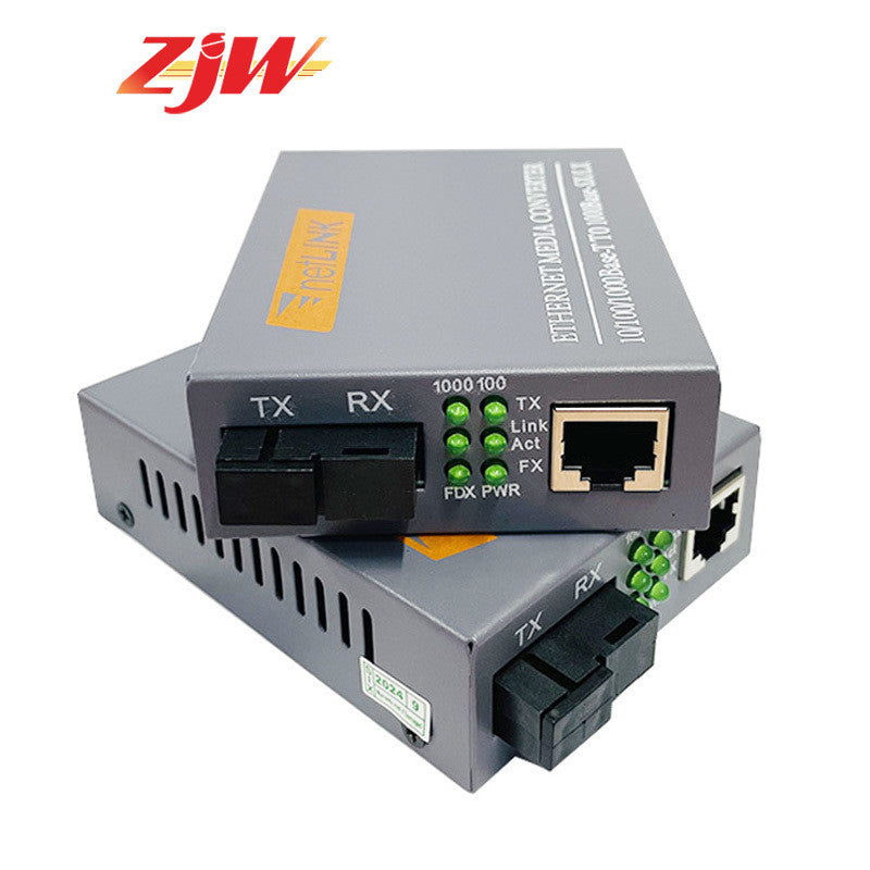 HTB-GS-03 A/B 1000Mbps Gigabit Fiber Optical Media Converter Single Mode Fiber Converter Switch