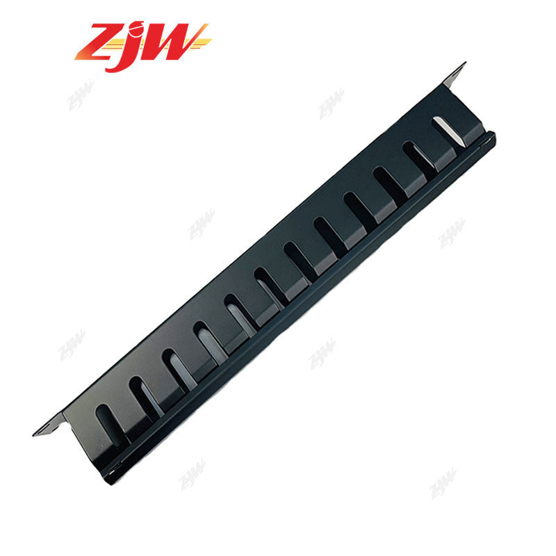ZJW 24 / 48 Ports Patch Panel Detachable Lable Coupler Keystone Patch Panel Durable Steel For Office