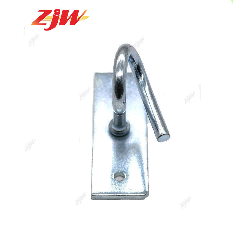 ZJW FTTH Fiber House Bracket Metallic Fiber Optic Cable Clamp / Bridle Ring