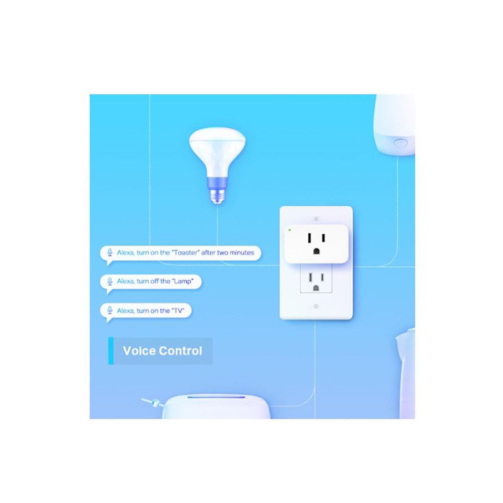 P110M / P105  Mini Smart Wi-Fi Plug, Energy Monitoring Matter Certified With Voice & Remote Con