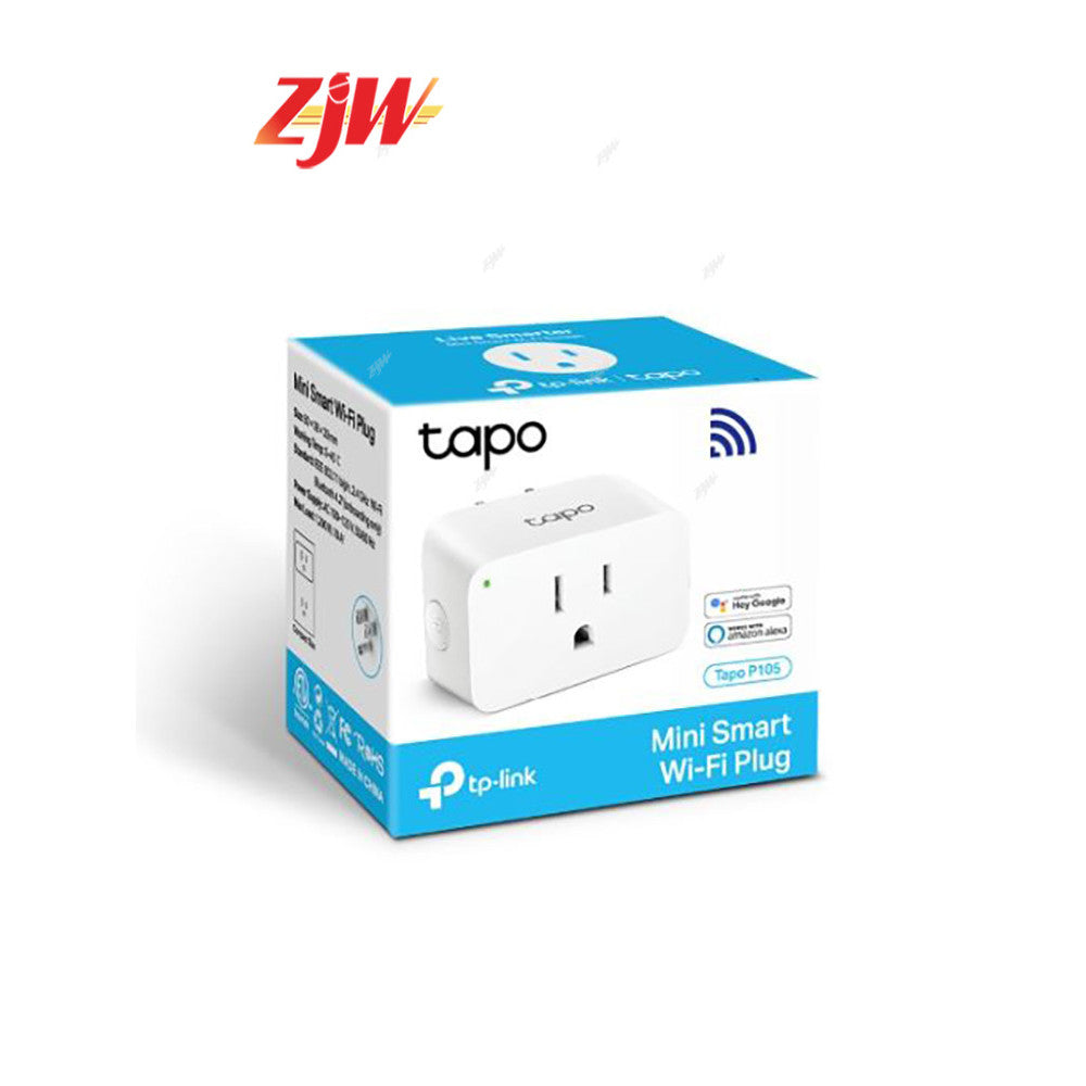 P110M / P105  Mini Smart Wi-Fi Plug, Energy Monitoring Matter Certified With Voice & Remote Con