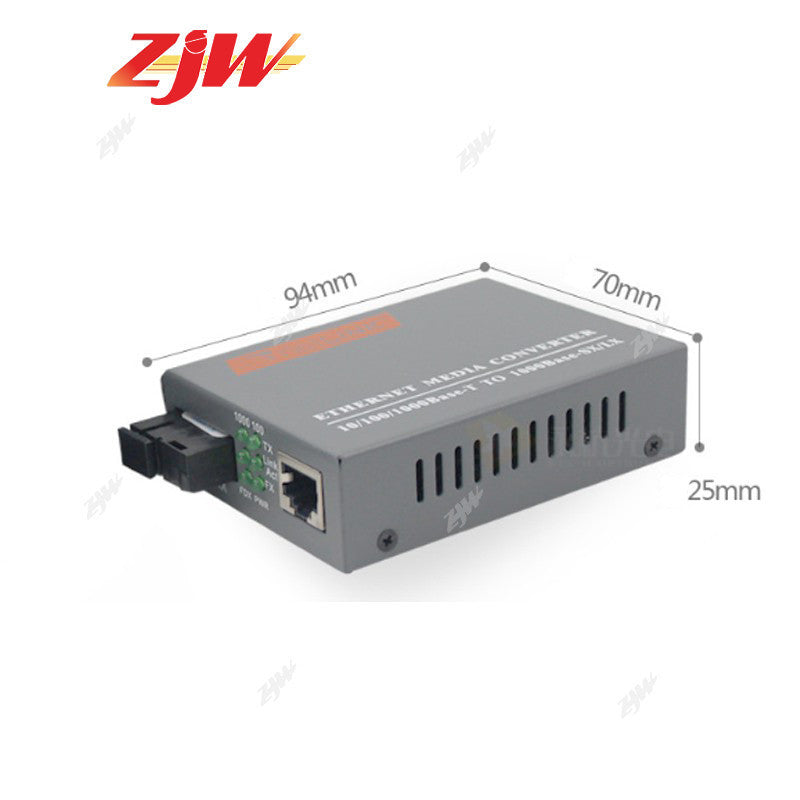 HTB-GS-03 A/B 1000Mbps Gigabit Fiber Optical Media Converter Single Mode Fiber Converter Switch