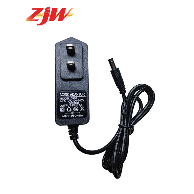 ZJW 9V 1A 1.5A Power Adapter  Negative Positive  AC/DC Power Supply Switch Adaptor Piano Modem