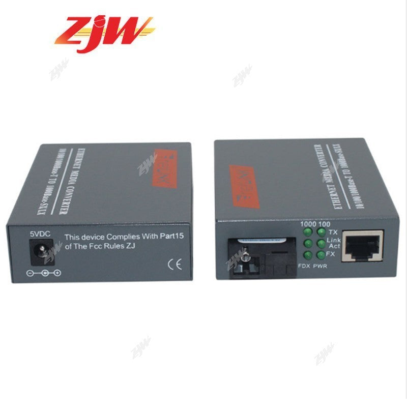 HTB-GS-03 A/B 1000Mbps Gigabit Fiber Optical Media Converter Single Mode Fiber Converter Switch