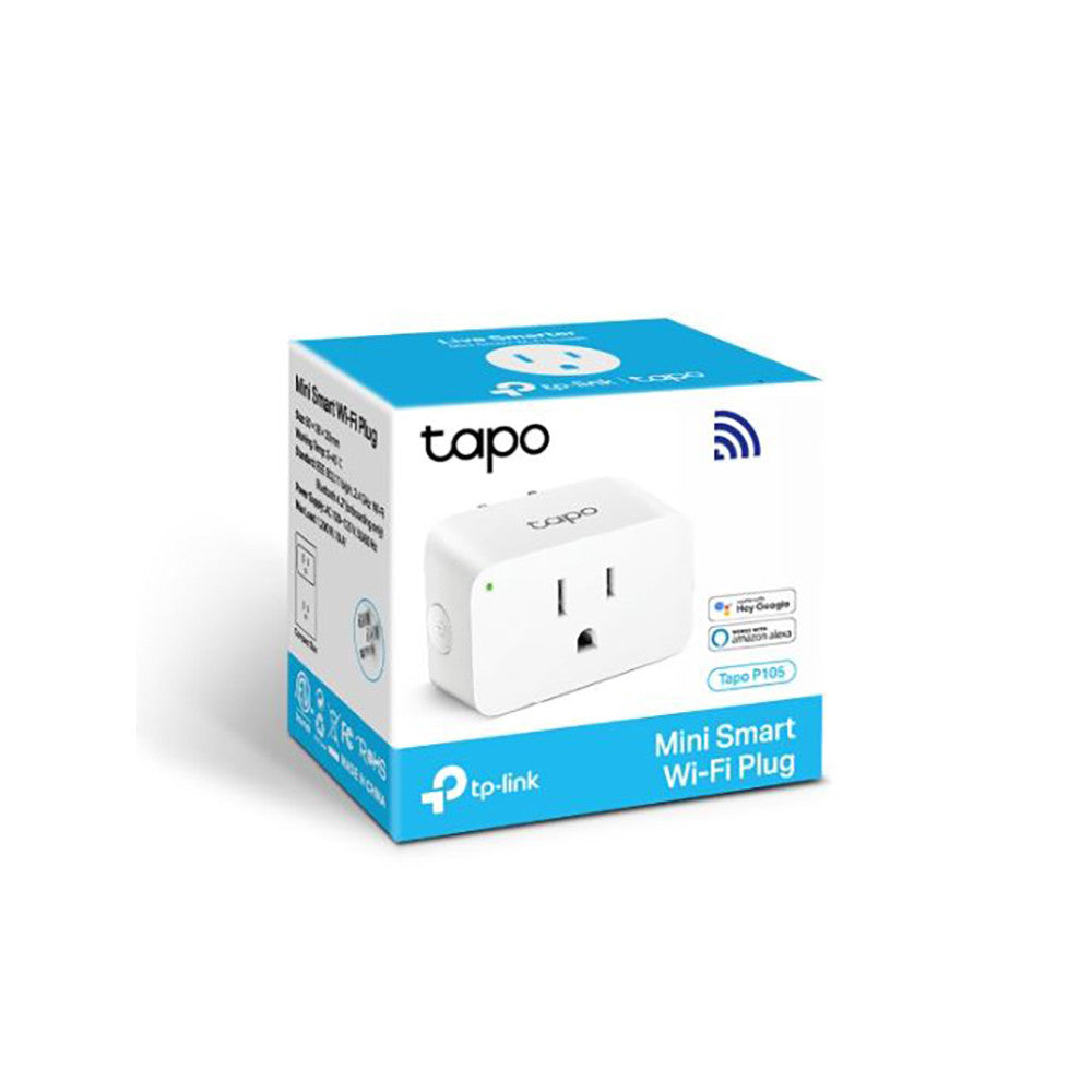P110M / P105  Mini Smart Wi-Fi Plug, Energy Monitoring Matter Certified With Voice & Remote Con
