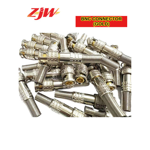 100pcs BNC Connector for Coaxial RG6 Siamese cable and  RG59