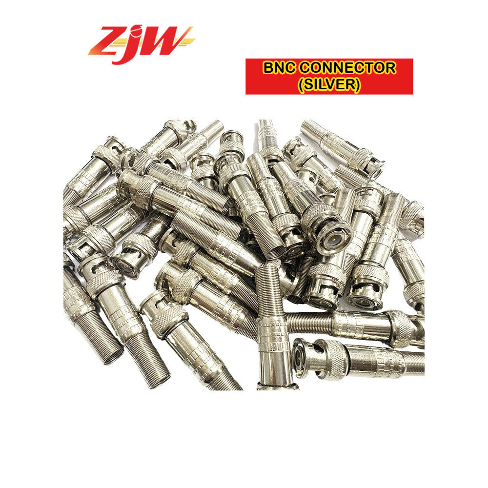 100pcs BNC Connector for Coaxial RG6 Siamese cable and  RG59