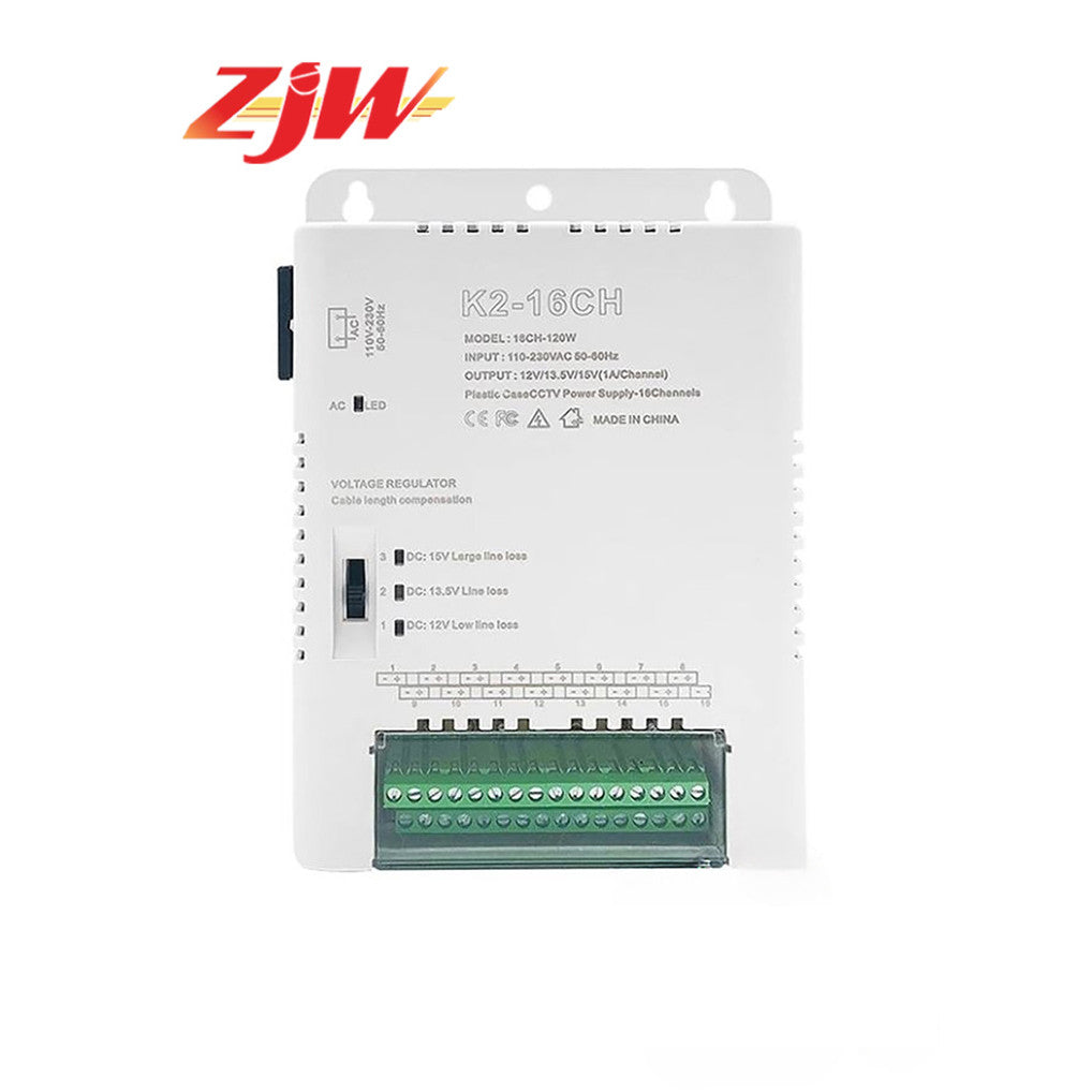 K2-4CH/8CH 12V 1A CCTV Centralized Power Supply Channel Output Switching Mode Power Supply