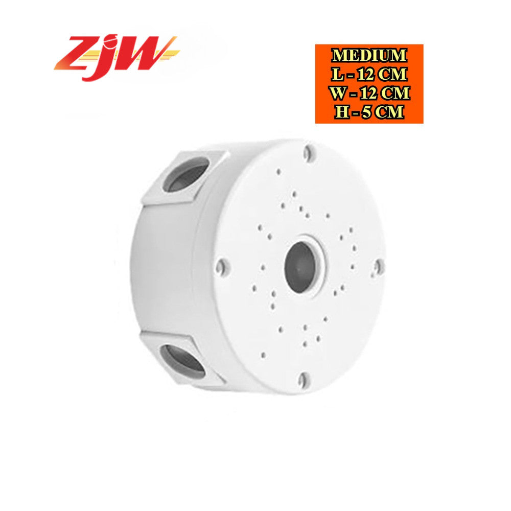 ZJW Dome Camera Junction Box Security Camera Bracket CCTV IP Surveillance Cameras Holder ABS