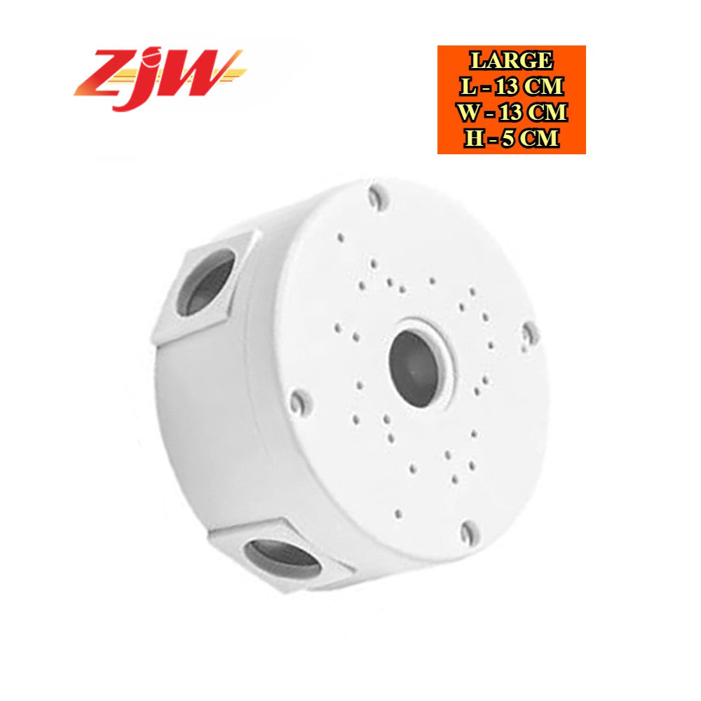 ZJW Dome Camera Junction Box Security Camera Bracket CCTV IP Surveillance Cameras Holder ABS