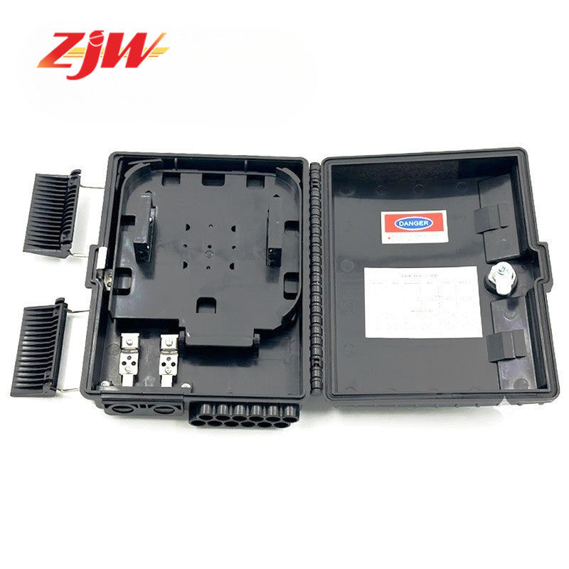 ZJW 10 pcs 8 port Fiber Splitter Nap Box FTTH Insert type Fiber Optic Distribution Box