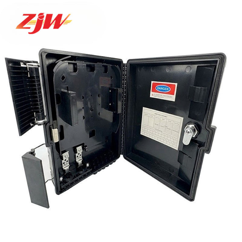 ZJW 10 pcs 8 port Fiber Splitter Nap Box FTTH Insert type Fiber Optic Distribution Box