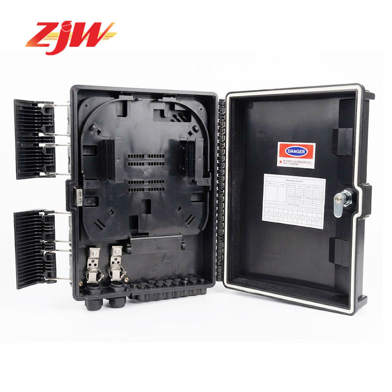 ZJW 10 pcs 8 port Fiber Splitter Nap Box FTTH Insert type Fiber Optic Distribution Box