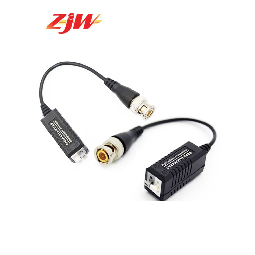 ZJW  1080P CCTV Passive Video Balun AHD/CVI/TVI/CVBS Network To BNVC
