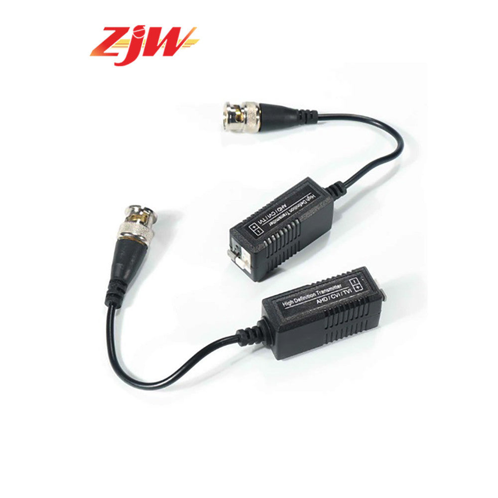ZJW  1080P CCTV Passive Video Balun AHD/CVI/TVI/CVBS Network To BNVC